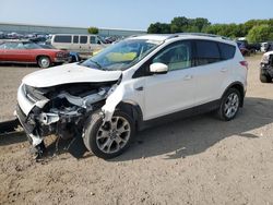 Salvage cars for sale at Davison, MI auction: 2014 Ford Escape Titanium