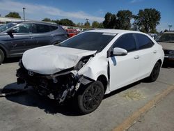 Toyota Corolla l salvage cars for sale: 2016 Toyota Corolla L