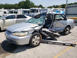 Honda salvage cars for sale: 2001 Honda Accord EX