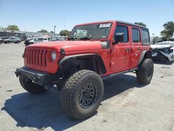 Salvage cars for sale at Sacramento, CA auction: 2018 Jeep Wrangler Unlimited Sport