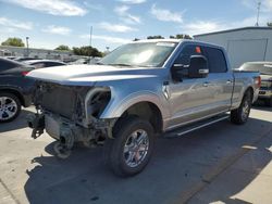 Salvage cars for sale at Sacramento, CA auction: 2022 Ford F150 Supercrew