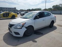 Salvage cars for sale at Wilmer, TX auction: 2015 Nissan Versa S