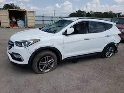 Carros salvage sin ofertas aún a la venta en subasta: 2017 Hyundai Santa FE Sport