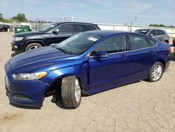 Salvage cars for sale at Dyer, IN auction: 2013 Ford Fusion SE