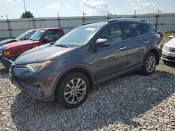 Salvage cars for sale at Cahokia Heights, IL auction: 2016 Toyota Rav4 Limited