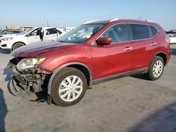 Salvage cars for sale at Grand Prairie, TX auction: 2016 Nissan Rogue S