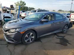 2019 Honda Civic LX en venta en Woodhaven, MI