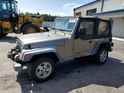 Salvage cars for sale from Copart Windham, ME: 2003 Jeep Wrangler / TJ SE