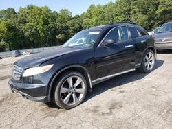 Salvage cars for sale at Austell, GA auction: 2006 Infiniti FX35