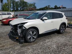 Nissan Rogue sl salvage cars for sale: 2021 Nissan Rogue SL