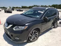 Salvage cars for sale at New Braunfels, TX auction: 2016 Nissan Rogue S