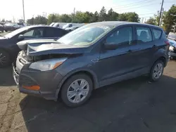 Salvage cars for sale at Denver, CO auction: 2015 Ford Escape S