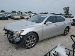 Lexus salvage cars for sale: 2007 Lexus LS 460