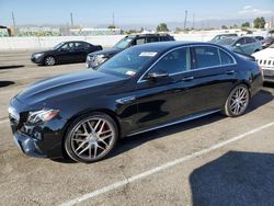 Mercedes-Benz salvage cars for sale: 2018 Mercedes-Benz E 63 AMG-S