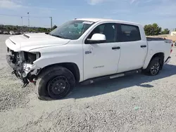 Salvage cars for sale at Mentone, CA auction: 2018 Toyota Tundra Crewmax SR5