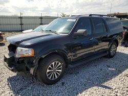 Ford salvage cars for sale: 2017 Ford Expedition EL XLT