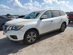 Salvage cars for sale from Copart San Antonio, TX: 2017 Nissan Pathfinder S