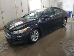 Salvage cars for sale at Madisonville, TN auction: 2018 Ford Fusion SE