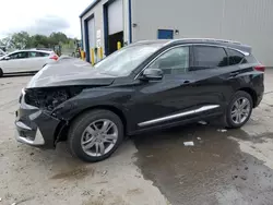 Salvage cars for sale at Duryea, PA auction: 2021 Acura RDX Advance