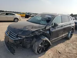 Salvage cars for sale at Houston, TX auction: 2022 Volkswagen Tiguan SEL R-Line