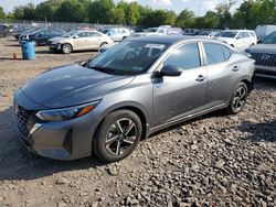 Salvage cars for sale at Chalfont, PA auction: 2024 Nissan Sentra SV