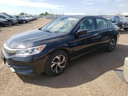 Honda Accord lx salvage cars for sale: 2017 Honda Accord LX