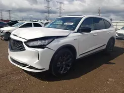 Salvage cars for sale at Elgin, IL auction: 2024 Acura MDX A-Spec