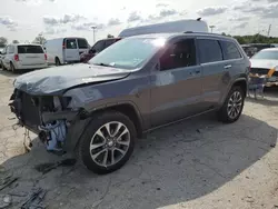 Jeep salvage cars for sale: 2018 Jeep Grand Cherokee Overland