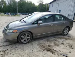 Honda salvage cars for sale: 2008 Honda Civic EX