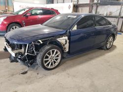 Salvage cars for sale at Eldridge, IA auction: 2016 Audi A4 Premium Plus S-Line