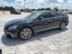 Salvage cars for sale at Taylor, TX auction: 2013 Lexus LS 460