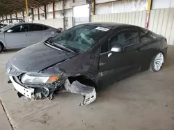 Salvage cars for sale at Phoenix, AZ auction: 2012 Honda Civic EX