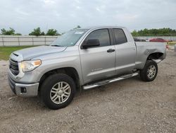 Salvage cars for sale from Copart Houston, TX: 2015 Toyota Tundra Double Cab SR