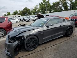 Salvage cars for sale at Bridgeton, MO auction: 2016 Ford Mustang GT