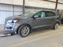 Salvage cars for sale at Mocksville, NC auction: 2024 Ford Edge Titanium