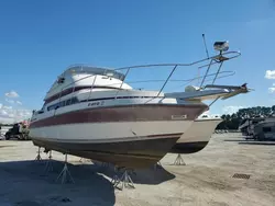 Salvage cars for sale from Copart Crashedtoys: 1989 Carver Boat