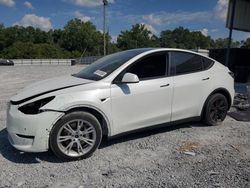 Salvage cars for sale at Cartersville, GA auction: 2021 Tesla Model Y