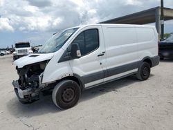 Salvage trucks for sale at West Palm Beach, FL auction: 2018 Ford Transit T-250