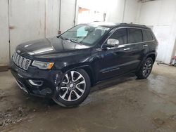 Jeep salvage cars for sale: 2017 Jeep Grand Cherokee Overland