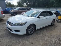 Salvage cars for sale at Midway, FL auction: 2015 Honda Accord LX