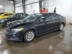 Ford salvage cars for sale: 2015 Ford Fusion S