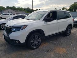 Salvage cars for sale at York Haven, PA auction: 2020 Honda Passport EXL