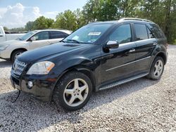 Salvage cars for sale at Houston, TX auction: 2009 Mercedes-Benz ML 550