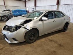 Toyota salvage cars for sale: 2016 Toyota Corolla L