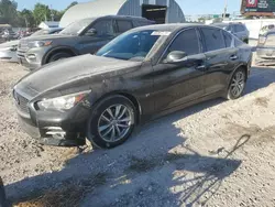 Salvage cars for sale at Wichita, KS auction: 2014 Infiniti Q50 Base