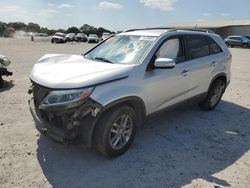 Salvage SUVs for sale at auction: 2015 KIA Sorento LX