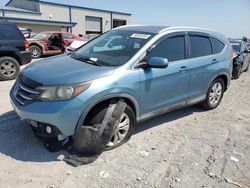 Salvage cars for sale at Earlington, KY auction: 2014 Honda CR-V EXL