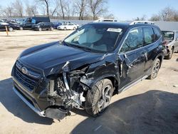 Salvage cars for sale at Bridgeton, MO auction: 2022 Subaru Forester Touring