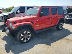 Jeep salvage cars for sale: 2021 Jeep Wrangler Unlimited Sahara