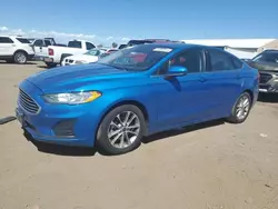 Salvage cars for sale at Brighton, CO auction: 2020 Ford Fusion SE